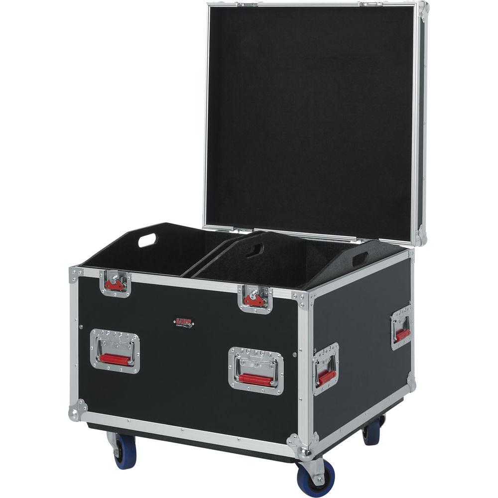 Gator Cases G-Tour Series 12mm ATA Truck Pack Trunk with Casters and Dividers