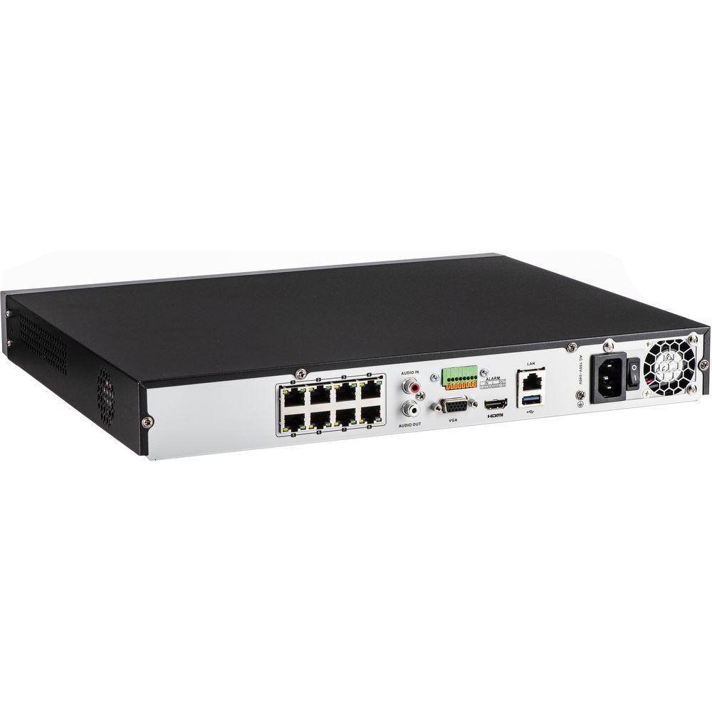 Hikvision DS-7608NI-I2 8P P Series 8-Channel 12MP NVR with No HDD Storage