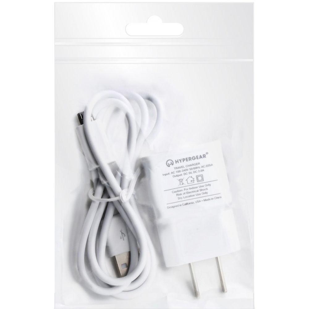 HyperGear Dual USB Wall Charger with Micro-USB Cable