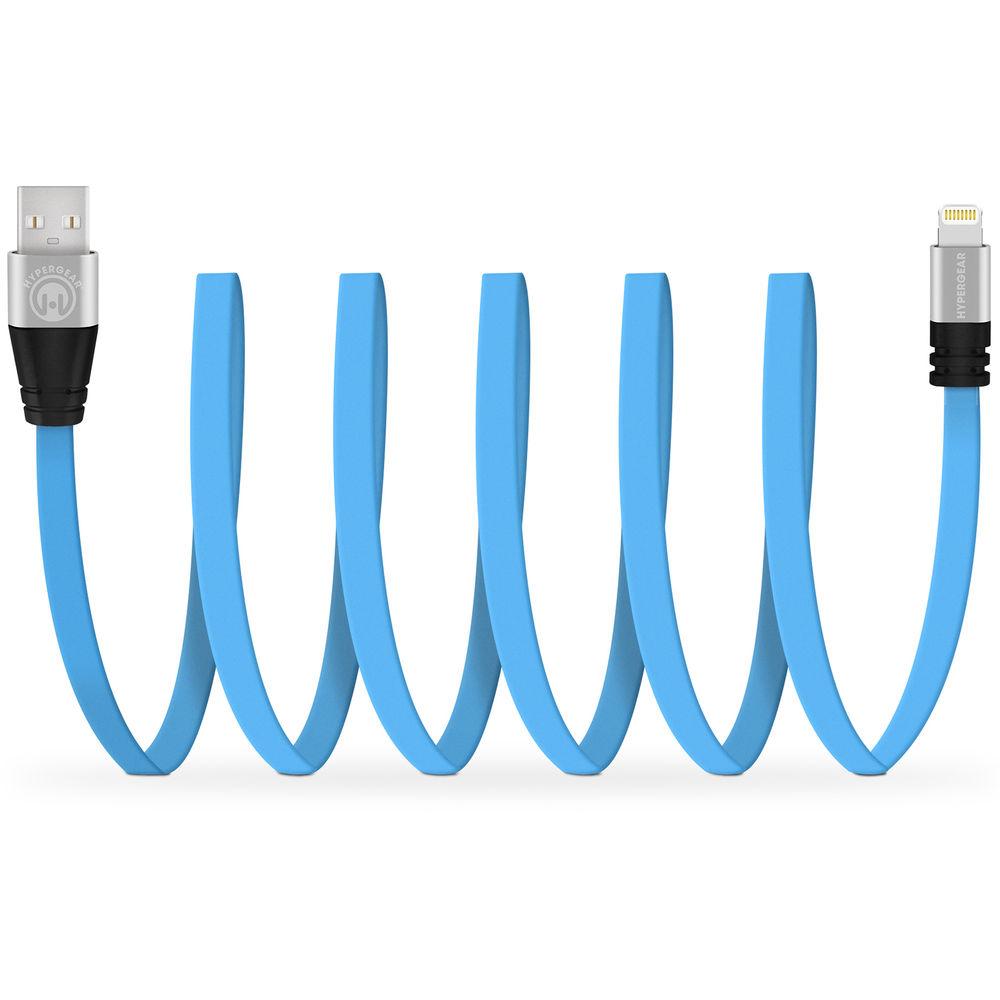 HyperGear Flexi MFi Lightning Charge & Sync Flat USB Cable