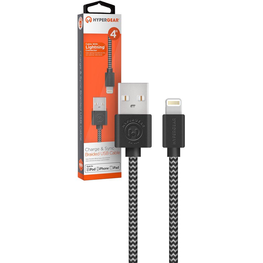 HyperGear MFi Lightning Charge & Sync Braided Cable