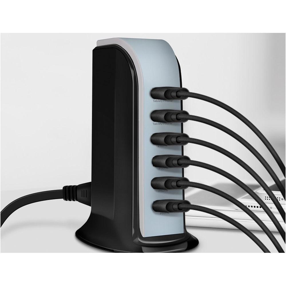 HyperGear Power Tower 6 High-Speed Charging Station