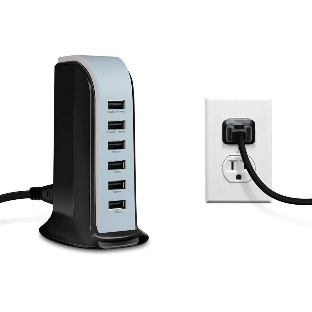 HyperGear Power Tower 6 High-Speed Charging Station
