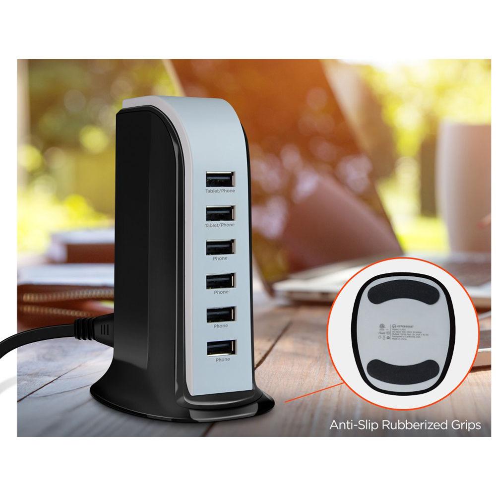 HyperGear Power Tower 6 High-Speed Charging Station