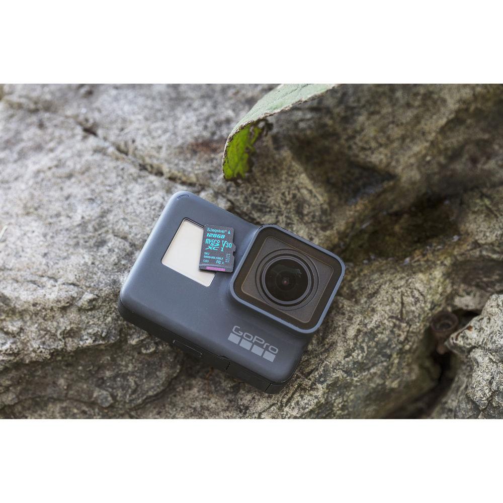 Kingston 32GB Canvas Go! UHS-I microSDHC Memory Card with SD Adapter