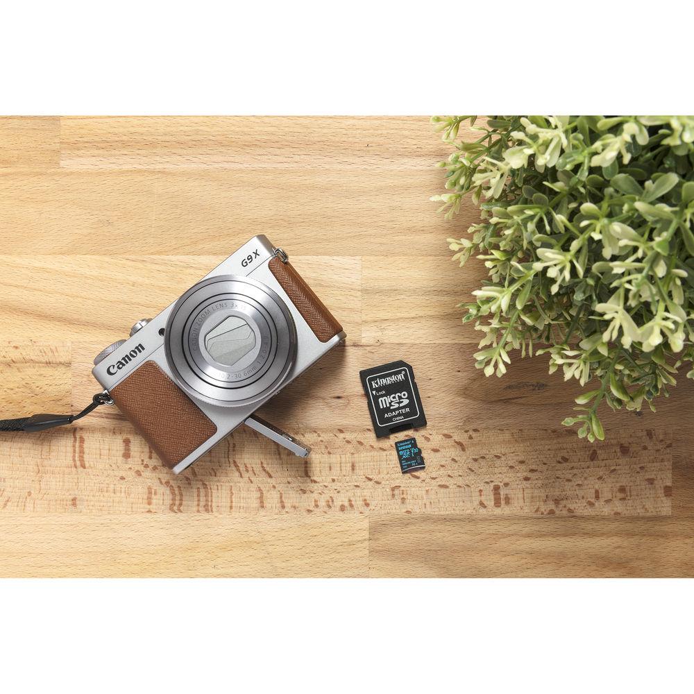 Kingston 64GB Canvas Go! UHS-I microSDXC Memory Card