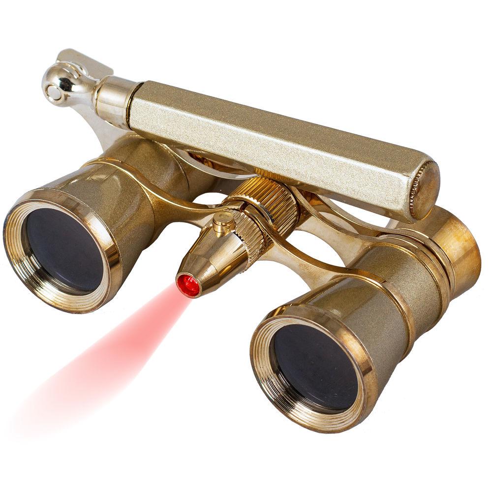 Levenhuk Broadway 325N Opera Glasses with Lorgnette