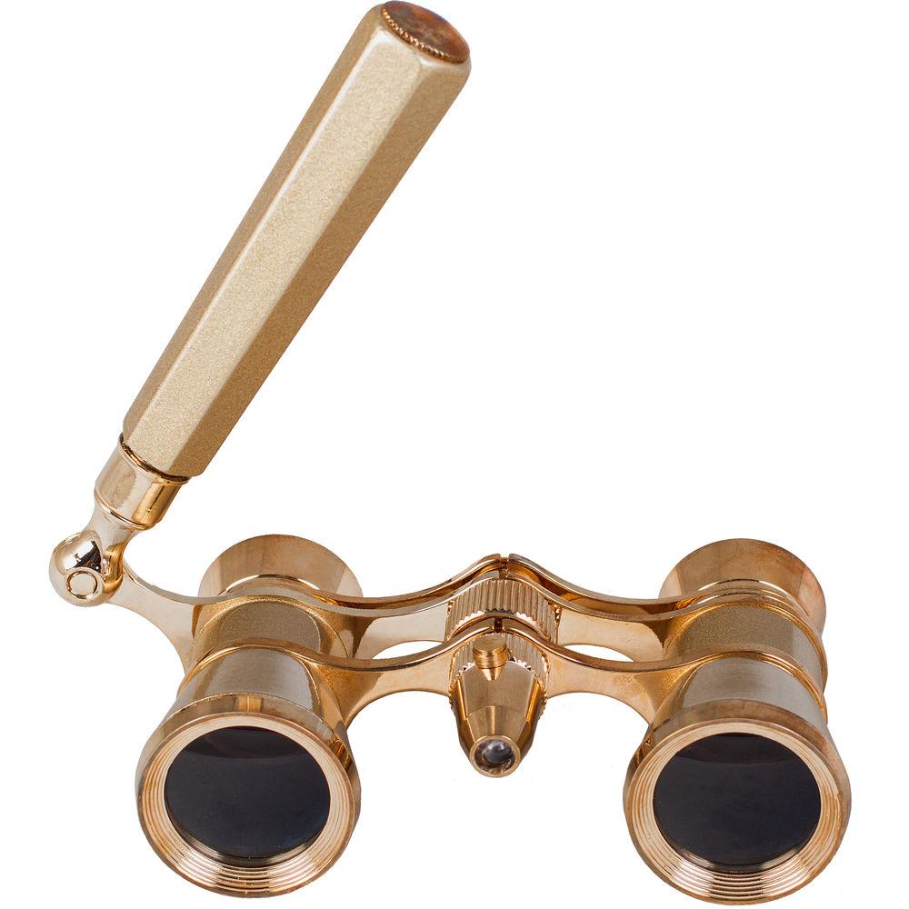 Levenhuk Broadway 325N Opera Glasses with Lorgnette