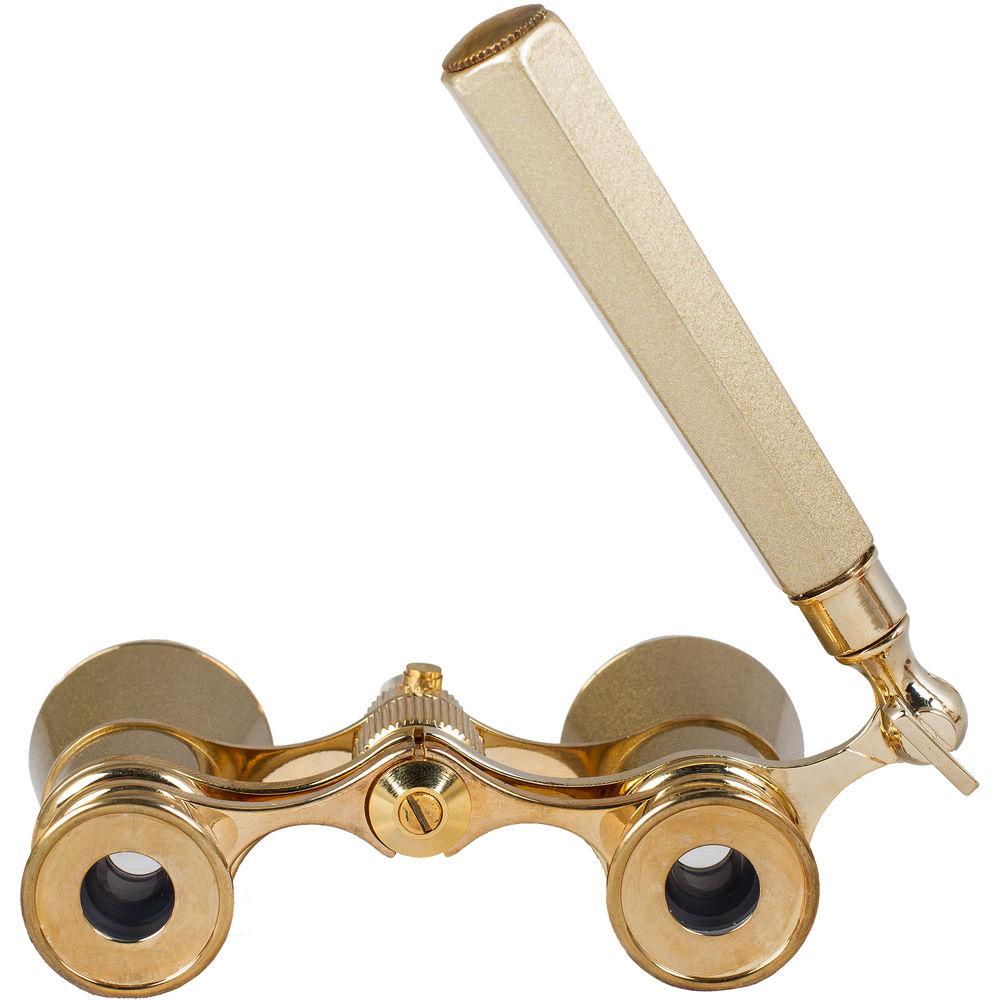 Levenhuk Broadway 325N Opera Glasses with Lorgnette
