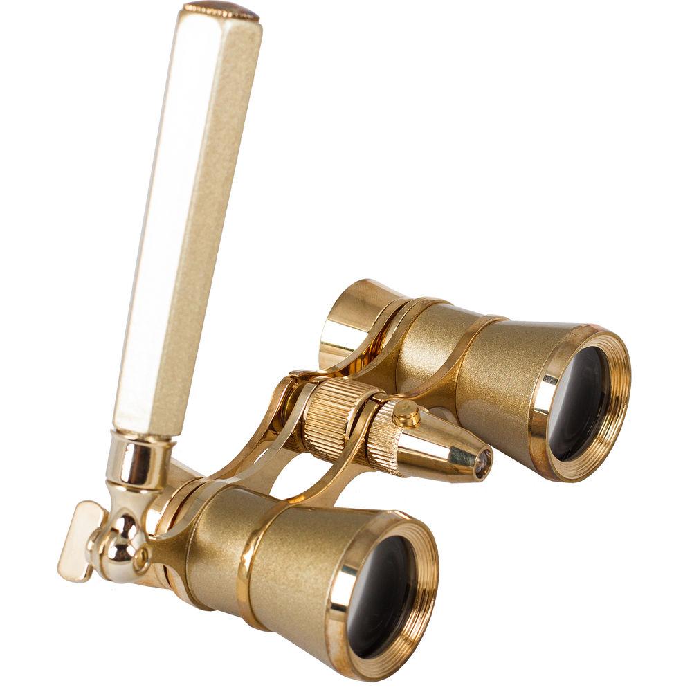 Levenhuk Broadway 325N Opera Glasses with Lorgnette