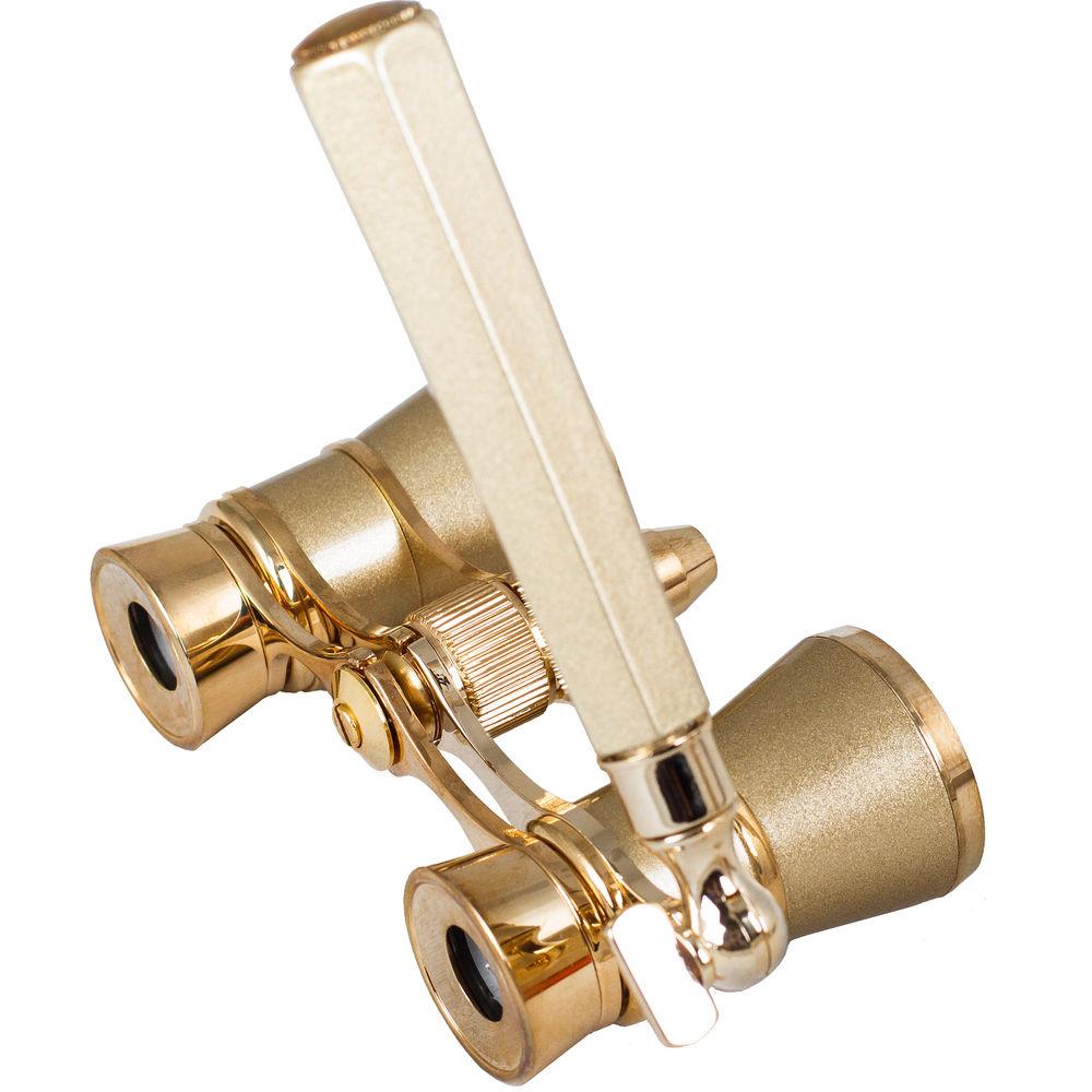 Levenhuk Broadway 325N Opera Glasses with Lorgnette