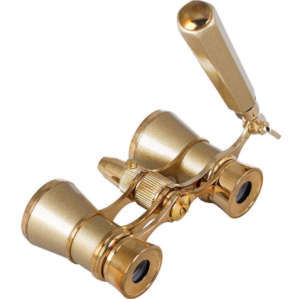 Levenhuk Broadway 325N Opera Glasses with Lorgnette