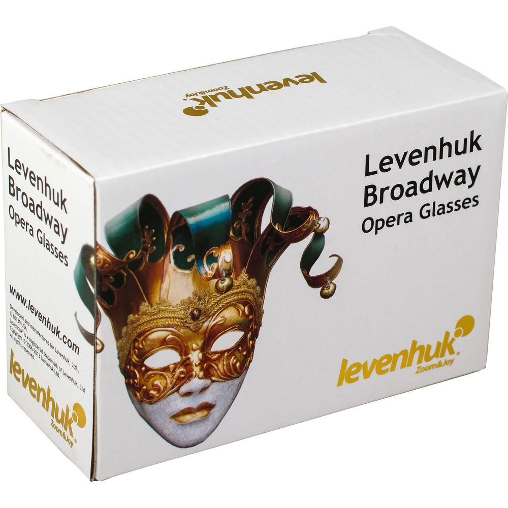 Levenhuk Broadway 325N Opera Glasses with Lorgnette