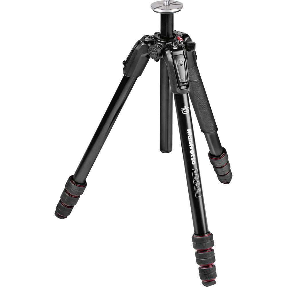 Manfrotto VR Aluminum 4-Section Tripod