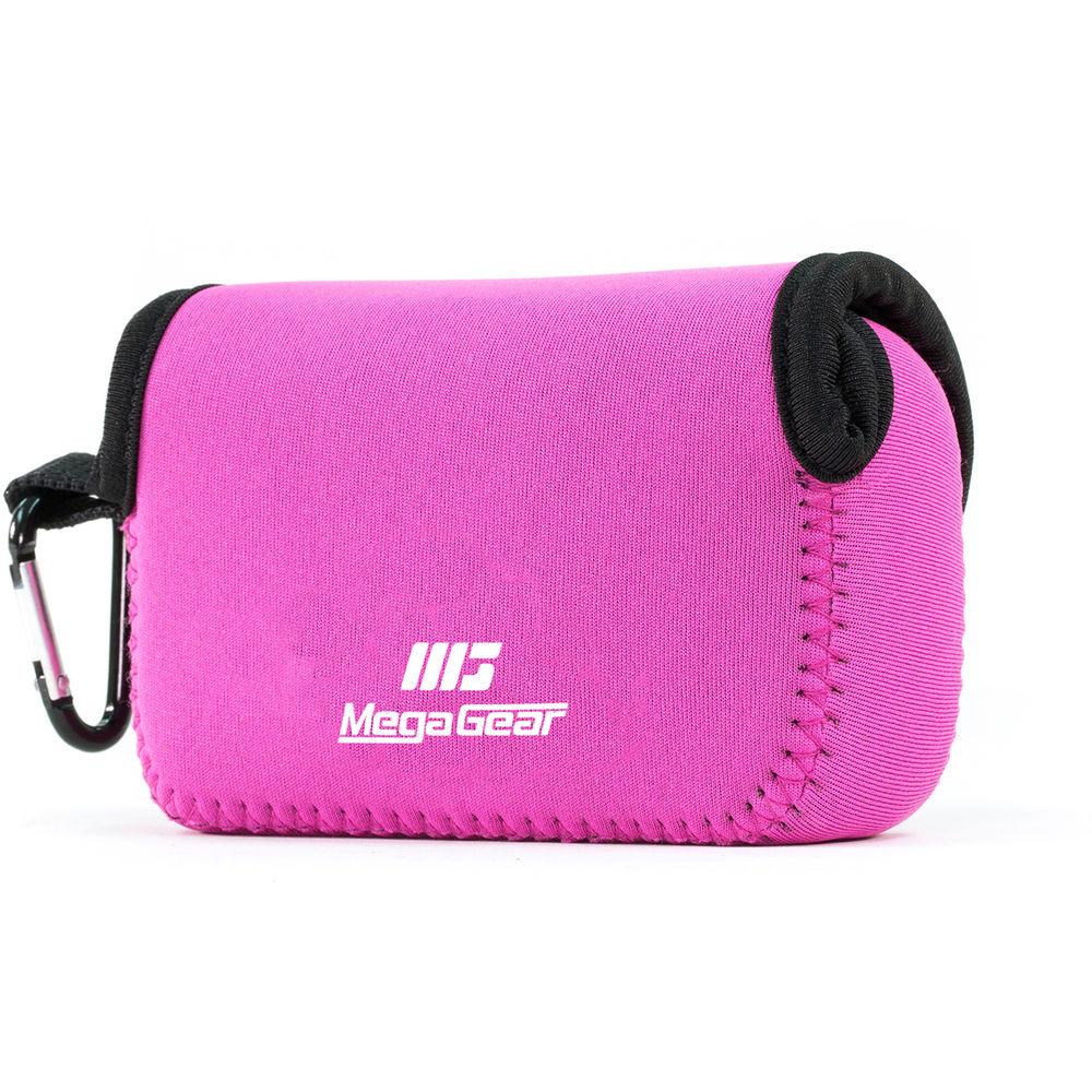 MegaGear Ultra-Light Neoprene Camera Case with Carabiner for Panasonic LUMIX DMC-LX10K