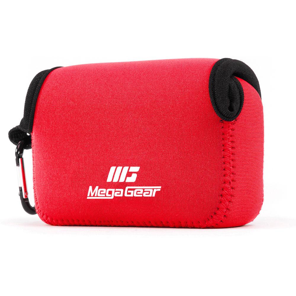 MegaGear Ultra-Light Neoprene Camera Case with Carabiner for Panasonic LUMIX DMC-LX10K