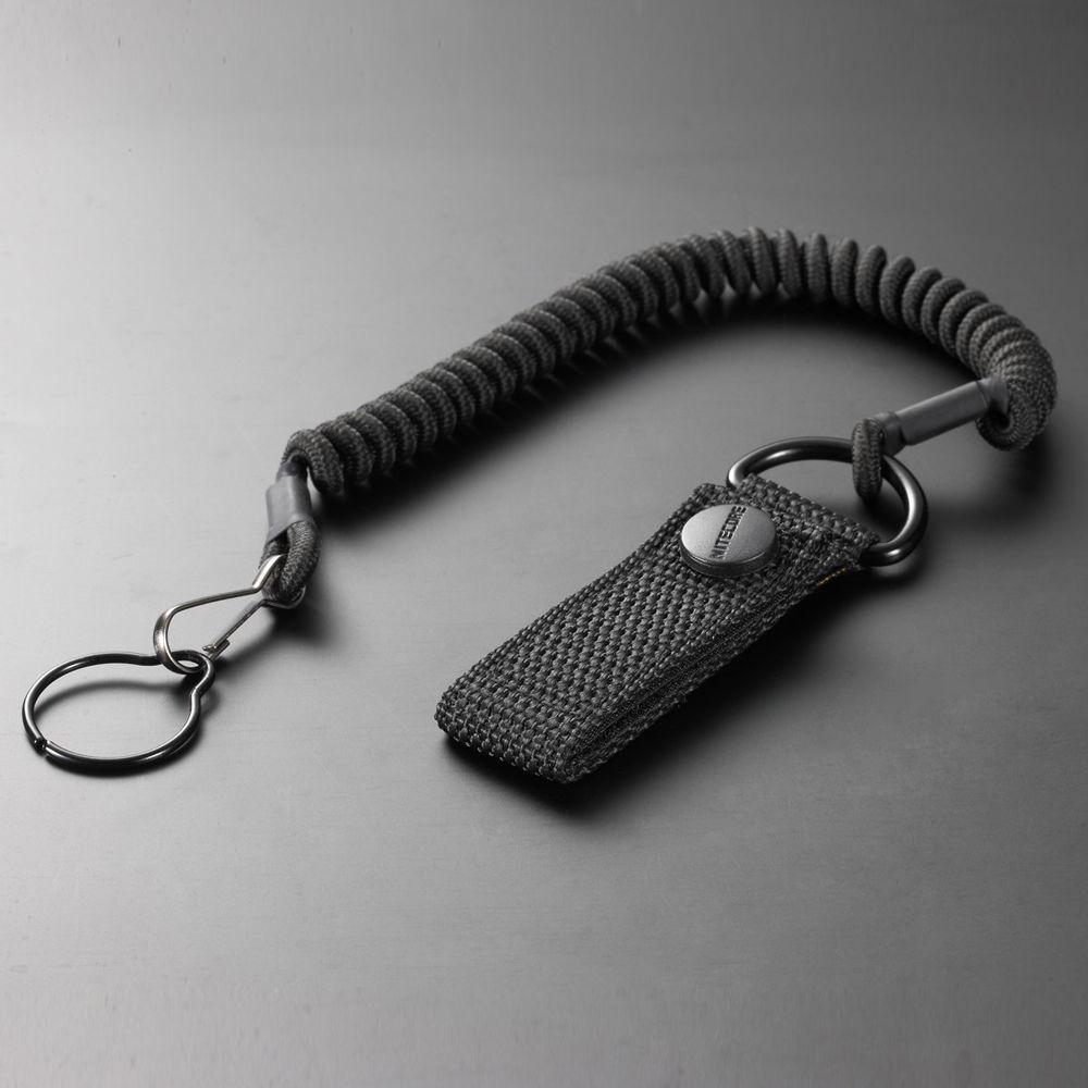 Nitecore NTL20 Coiled Tactical Flashlight Lanyard with Belt Strap