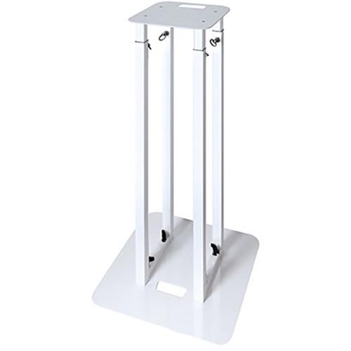 Novopro PS1XL Height-Adjustable Podium Stand with White & Black Scrims