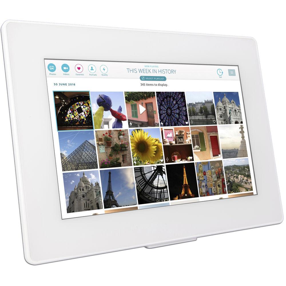 PhotoSpring 10.1" Digital Frame with 32GB Built-In Memory