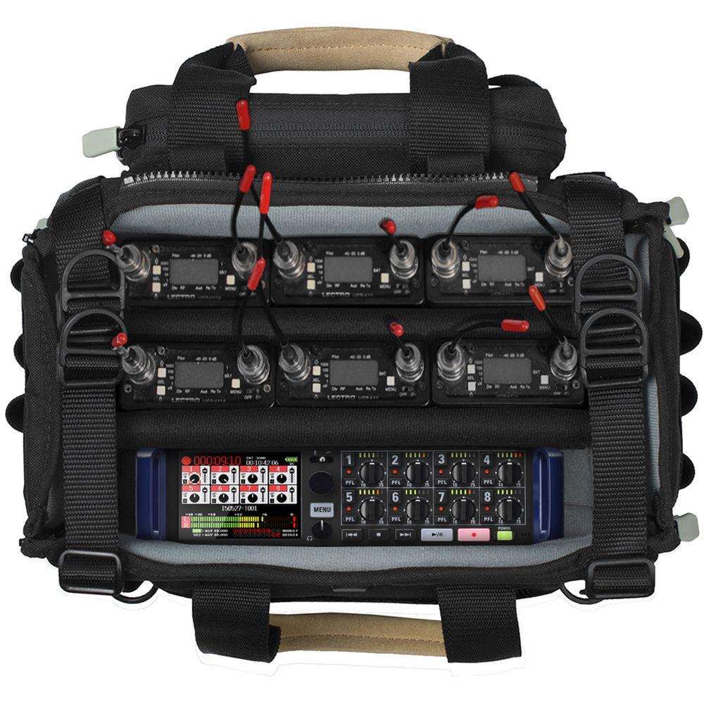 Porta Brace Silent Audio Organizer Bag for Zoom F8 Multi-Track Recorder
