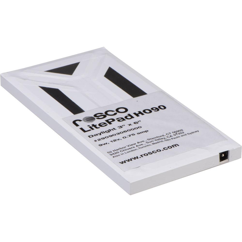 Rosco 3 x 6" LitePad HO90 Daylight-Balanced LED Softlight