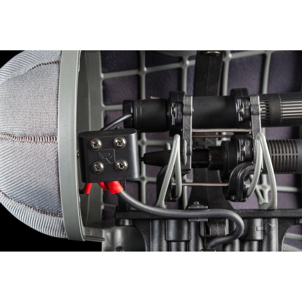 Rycote Stereo Cyclone MS Kit 14 Windshield System for DPA 4017C and Ambient Emesser