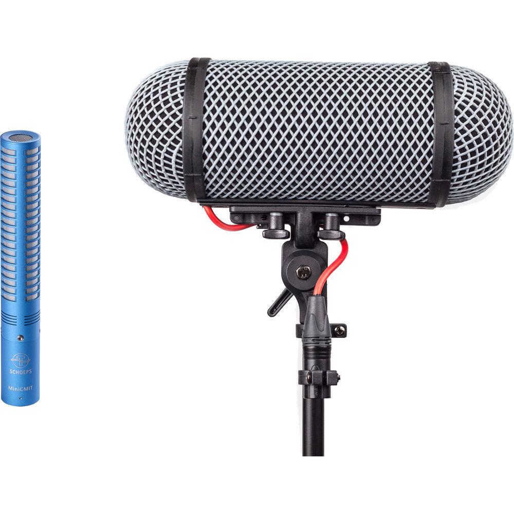 Schoeps MiniCMIT Mono WS Set Miniature Shotgun Microphone and Windshield