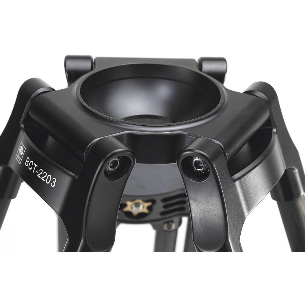 Sirui BCT-2203 Professional 3-Section Carbon Fiber Video Tripod with 75mm Bowl