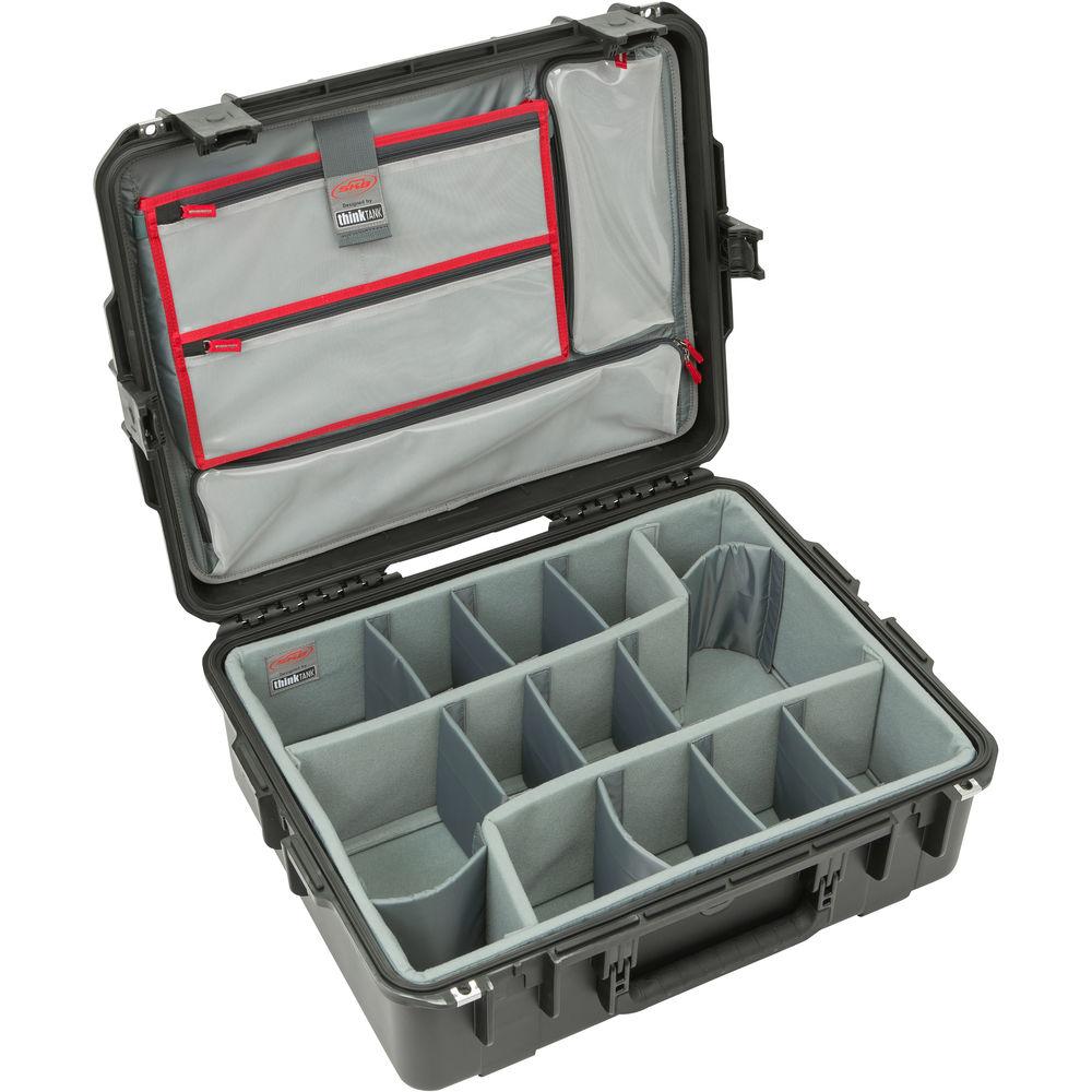 SKB iSeries 2217-8 Case with Think Tank Photo Dividers & Lid Organizer