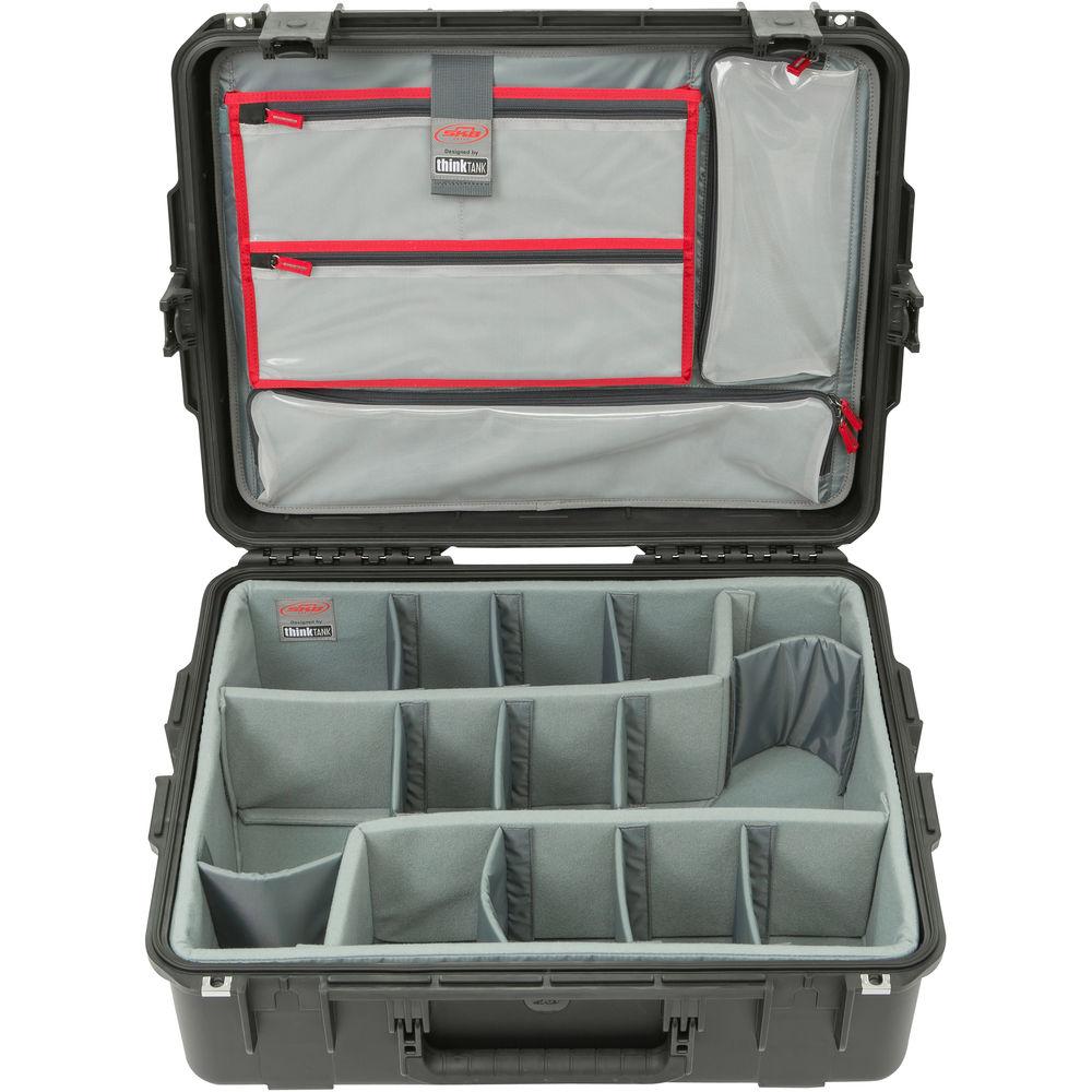 SKB iSeries 2217-8 Case with Think Tank Photo Dividers & Lid Organizer