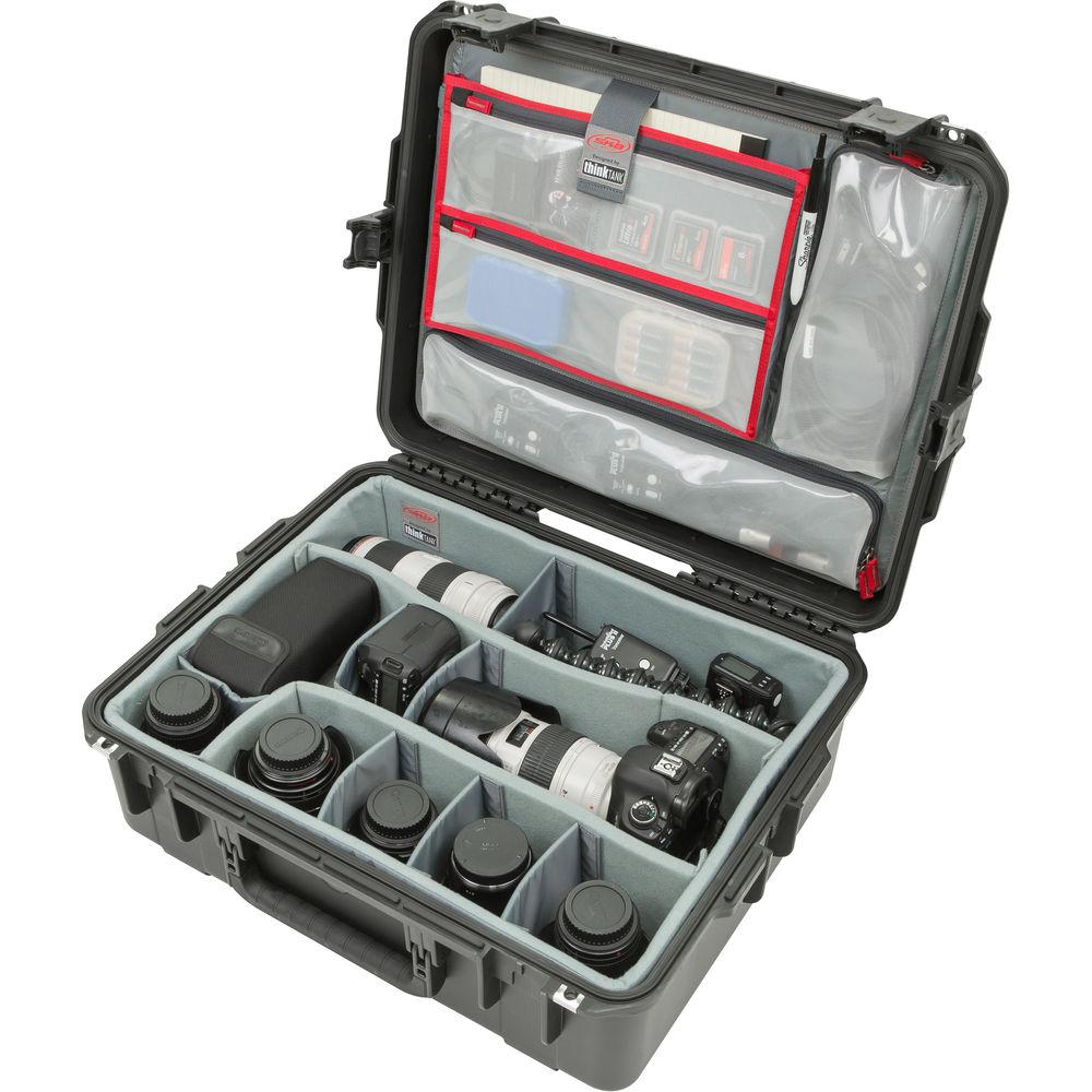 SKB iSeries 2217-8 Case with Think Tank Photo Dividers & Lid Organizer