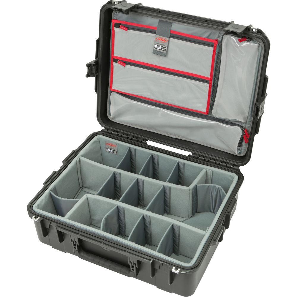 SKB iSeries 2217-8 Case with Think Tank Photo Dividers & Lid Organizer
