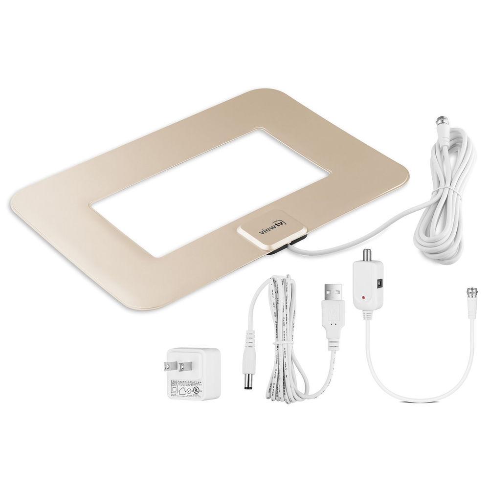 ViewTV VT-9047 Flat Amplified HDTV Antenna