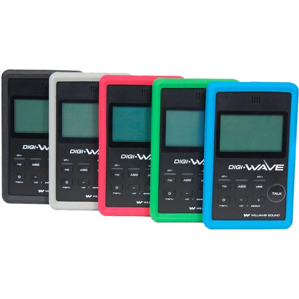 Williams Sound DW 300 Wireless Intercom:8-DLT300Transceivers 8-Mic 0582P Headset Mics 1-CCS 042 DW System CarryCase