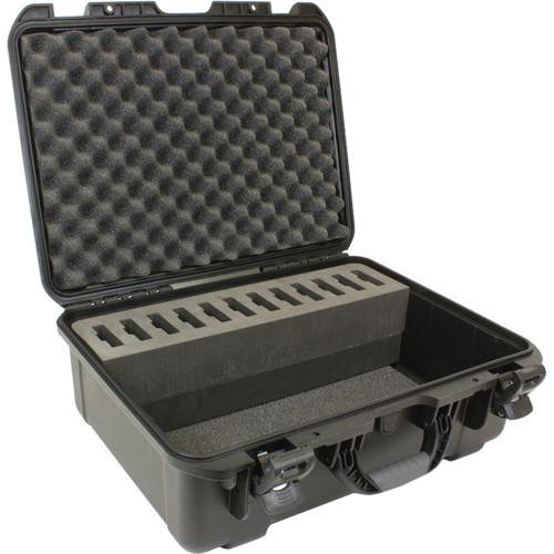 Williams Sound DW 300 Wireless Intercom:8-DLT300Transceivers 8-Mic 0582P Headset Mics 1-CCS 042 DW System CarryCase