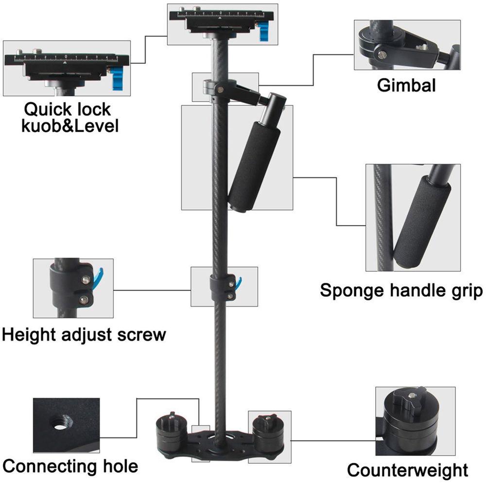 YELANGU Handheld DSLR Camera Stabilizer