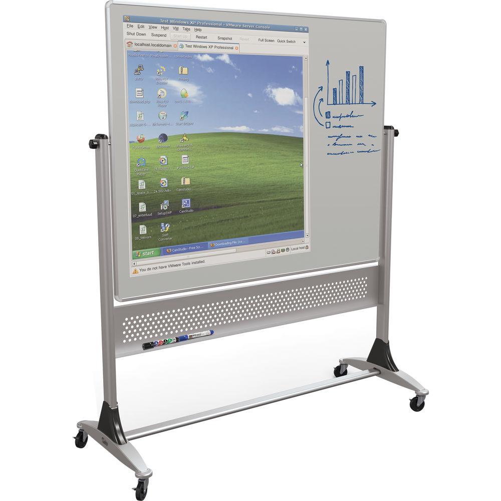 Best Rite Platinum Mobile Reversible Markerboard