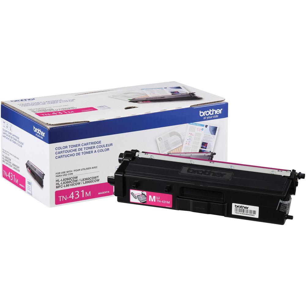 Brother TN431M Magenta Standard-Yield Toner Cartridge