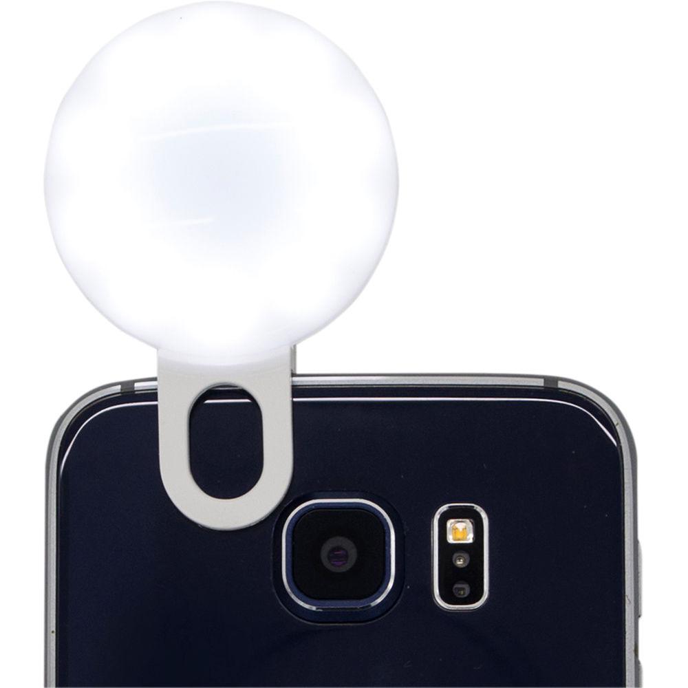 Dot Line Bi-Color Round Light with 20 LEDs & Phone Clip