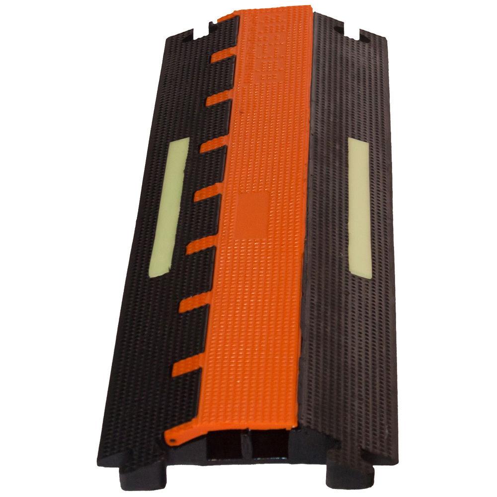 Elasco Products Two-Channel Lite Duty Glow-in-the-Dark Cable Guard