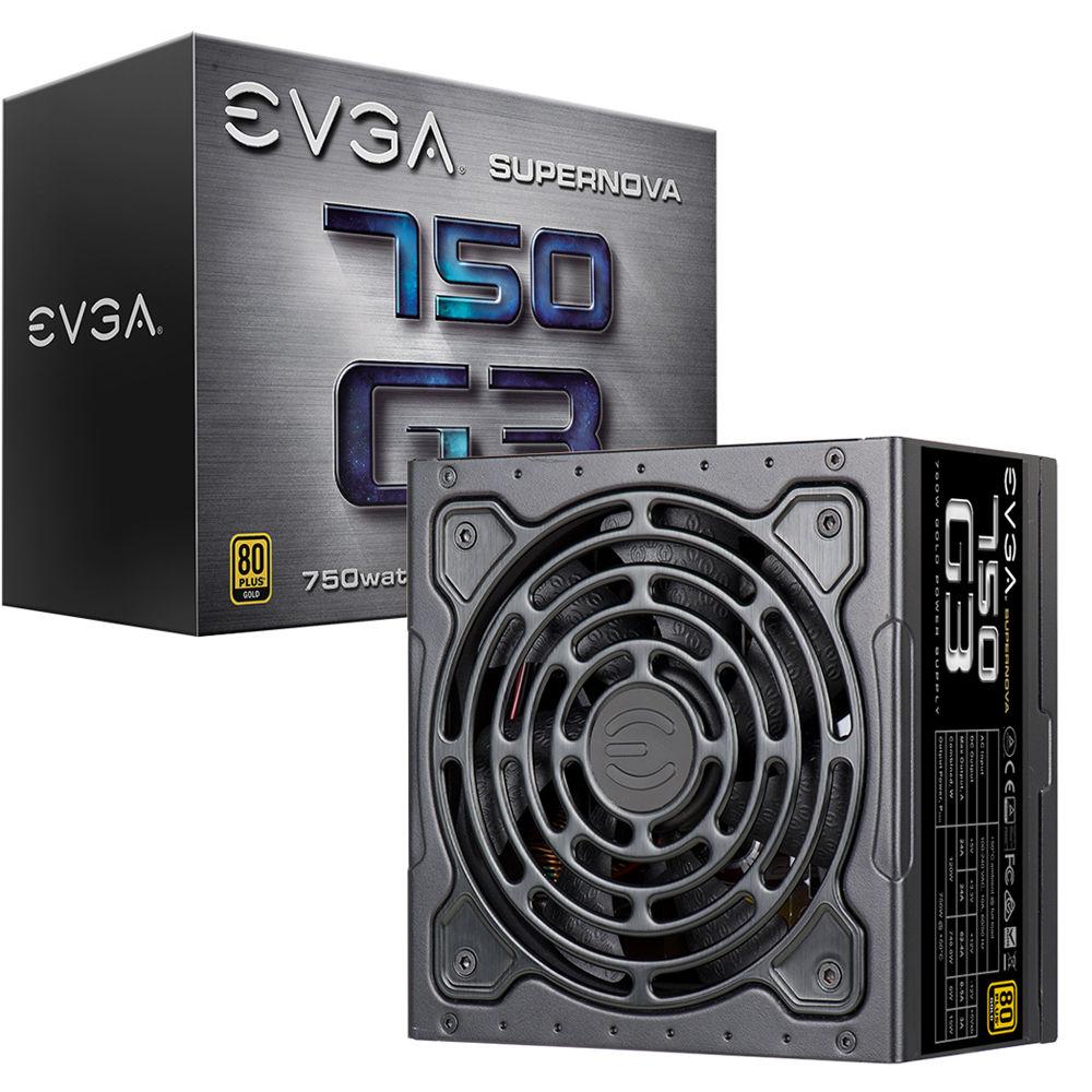 EVGA SuperNOVA 750 G3 750W 80 Plus Gold Modular Power Supply