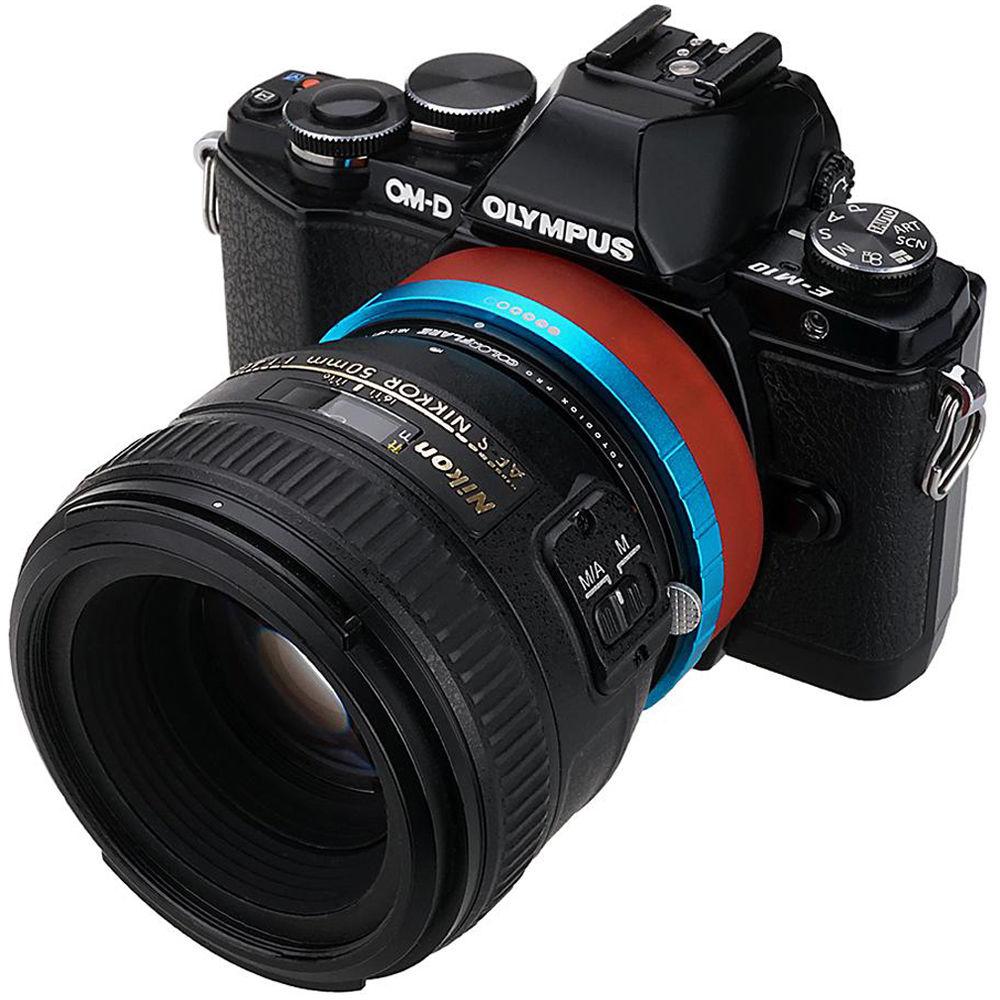 FotodioX ArtFX ColorFlare Micro Four Thirds Mount to Nikon G-Type Lens Adapter