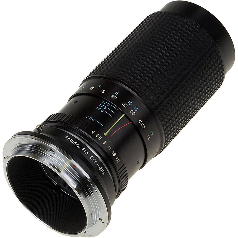 FotodioX Contax Yashica Lens to Fujifilm G-Mount Camera Pro Lens Mount Adapter