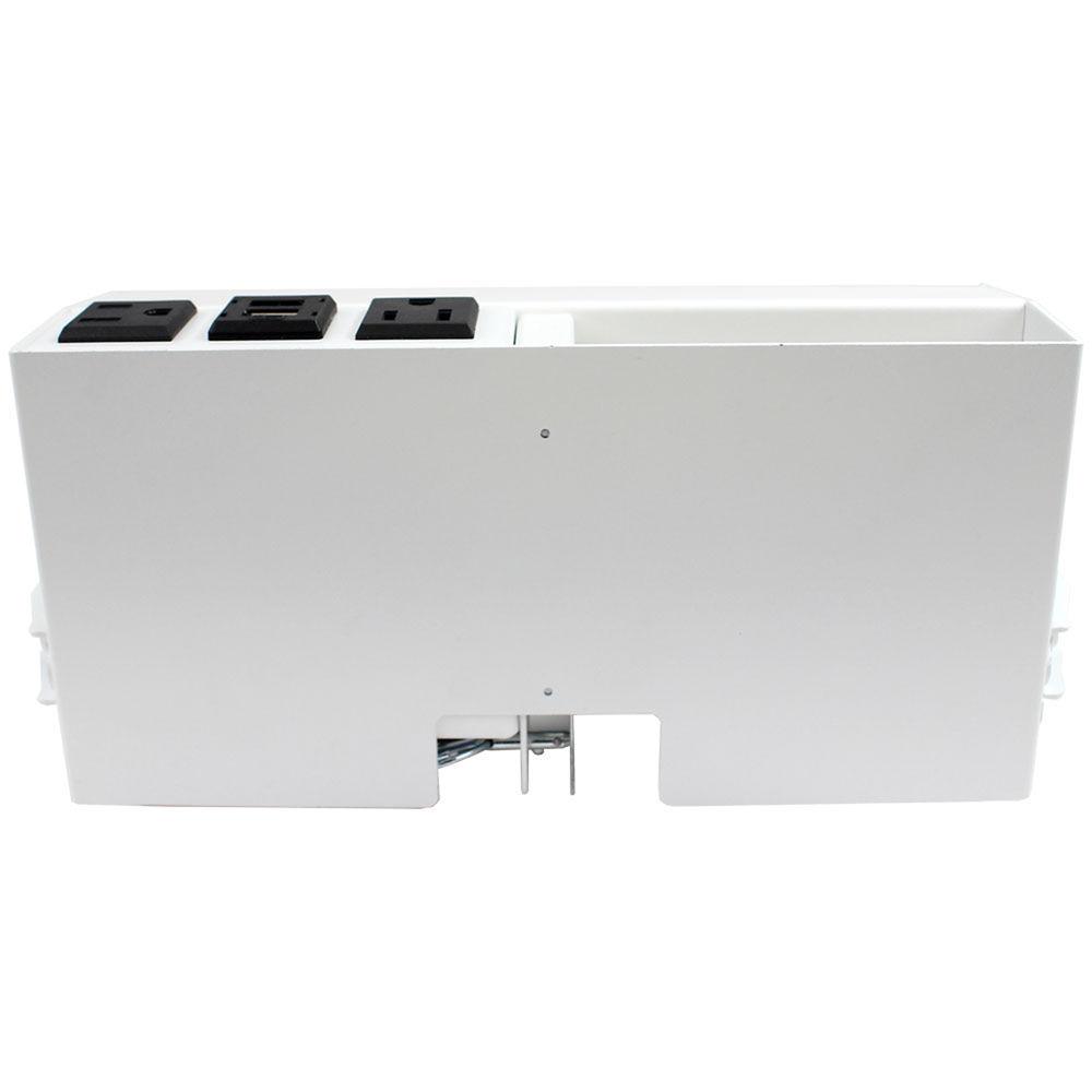 FSR Table-Edge Box for 2 T6 Large Brackets Up to 8 TBRT Cable Retractors