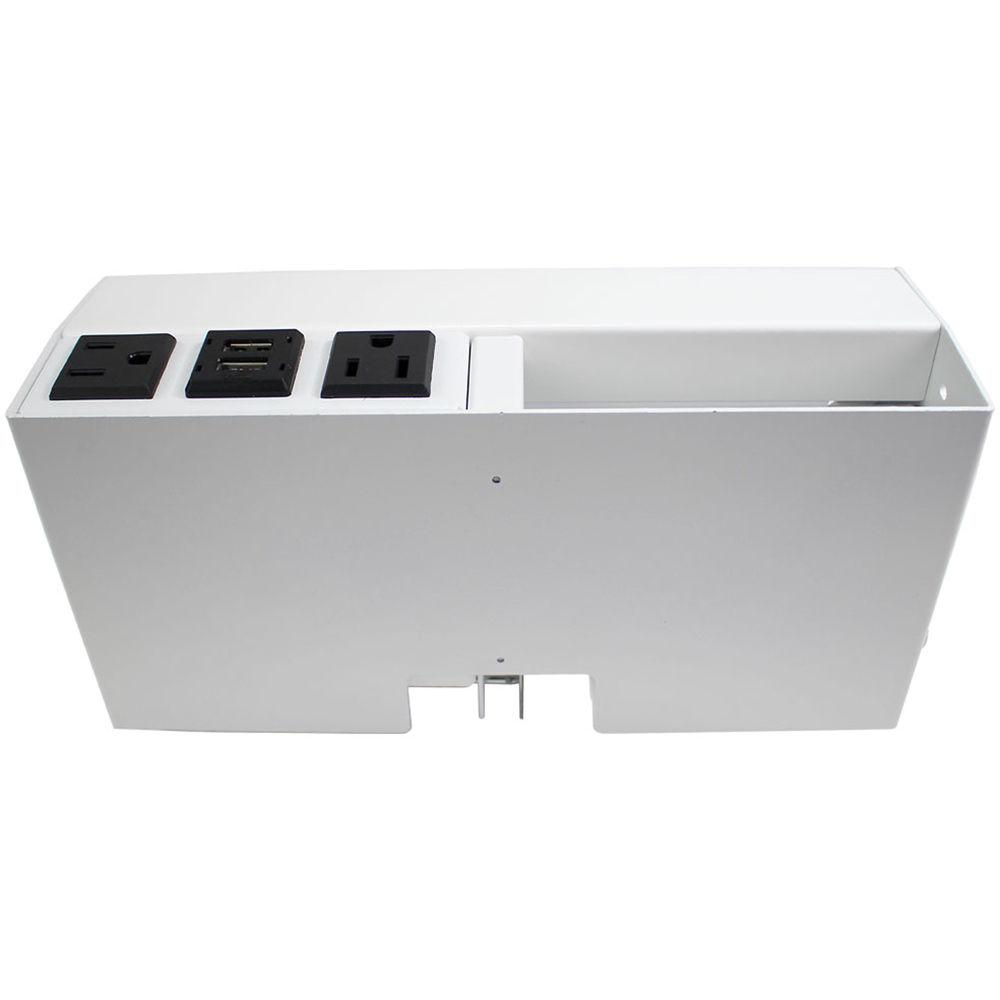 FSR Table-Edge Box for 2 T6 Large Brackets Up to 8 TBRT Cable Retractors