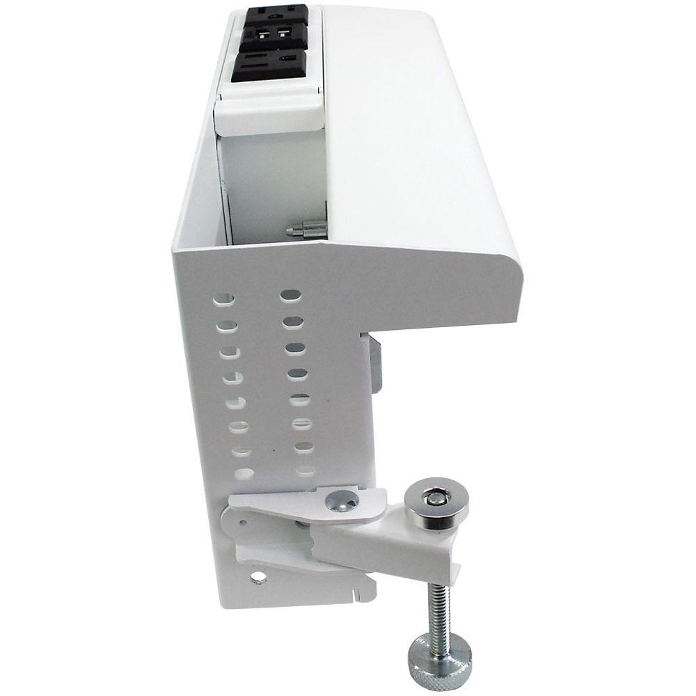 FSR Table-Edge Box for 2 T6 Large Brackets Up to 8 TBRT Cable Retractors