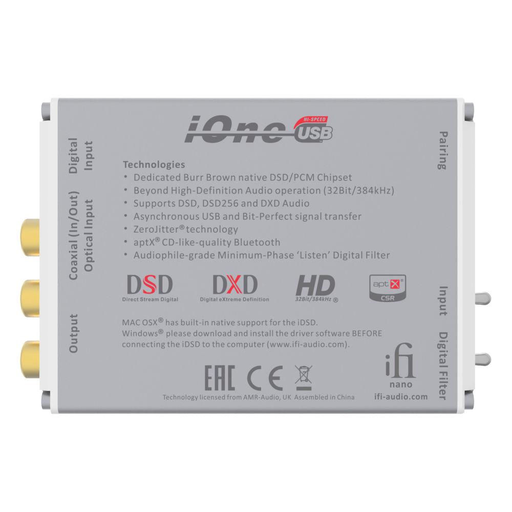 iFi AUDIO Nano iOne DAC for Home Entertainment Systems