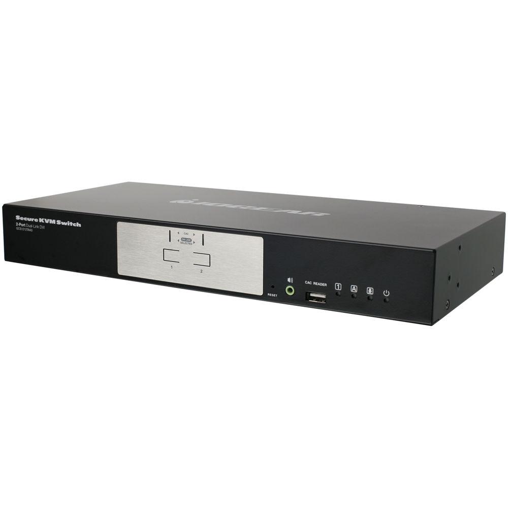 IOGEAR 2-Port Dual-Link DVI Secure KVM Switch