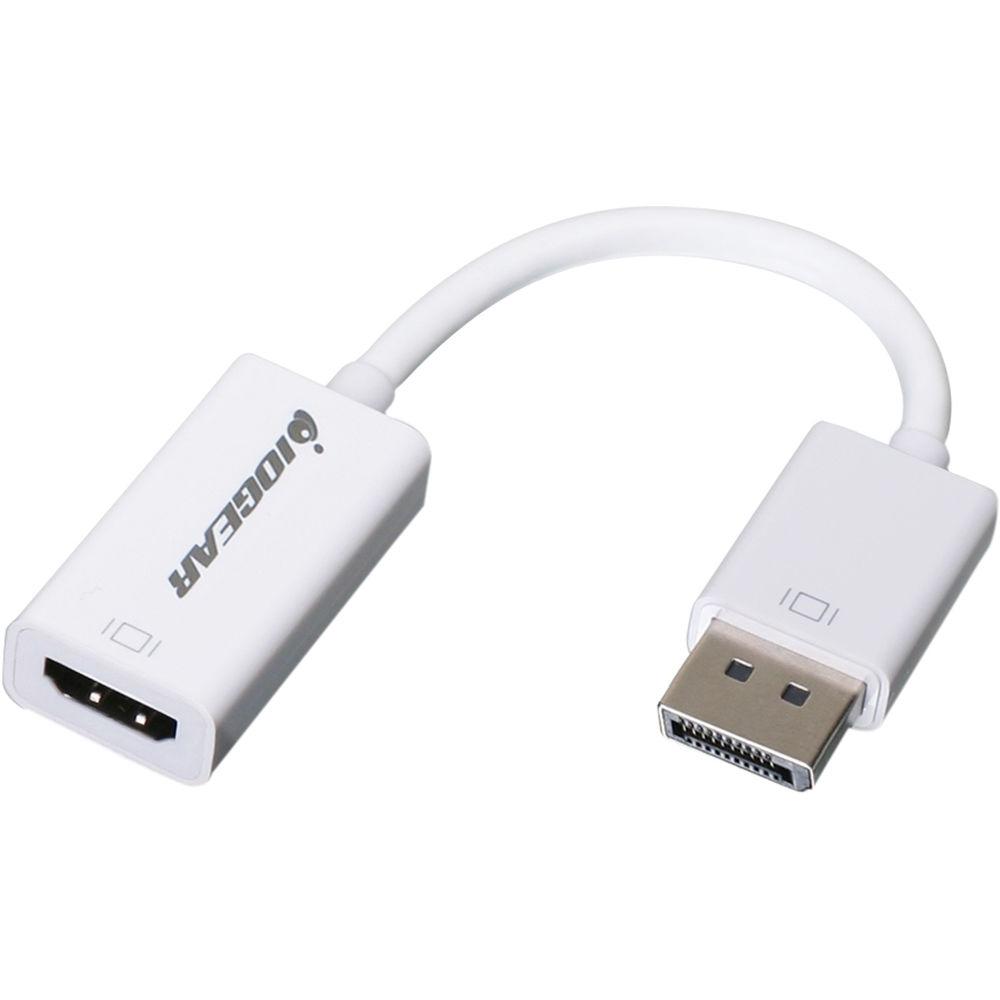 IOGEAR 4-Port HDMI KVMP Switch with DisplayPort Adapters Bundle