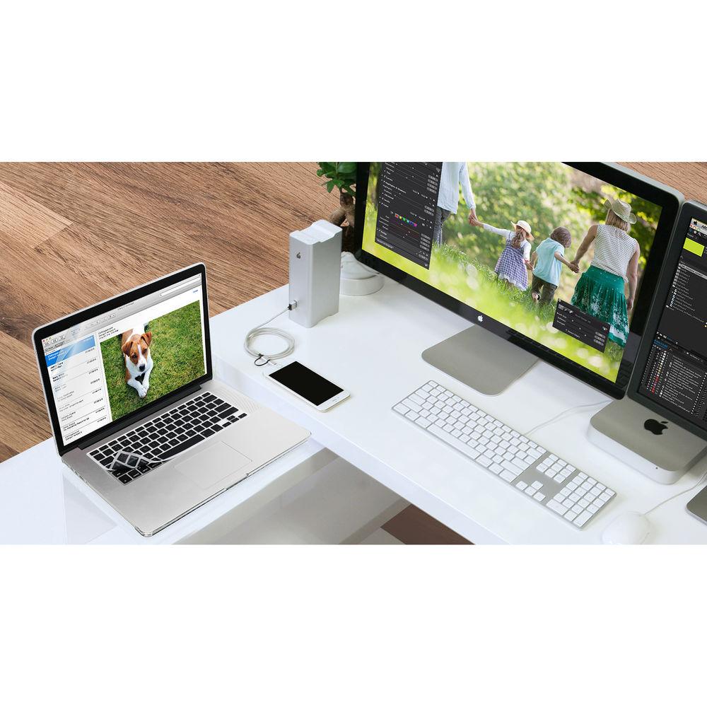 IOGEAR Thunderbolt 2 KVM Docking Station with Screen Protector Bundle